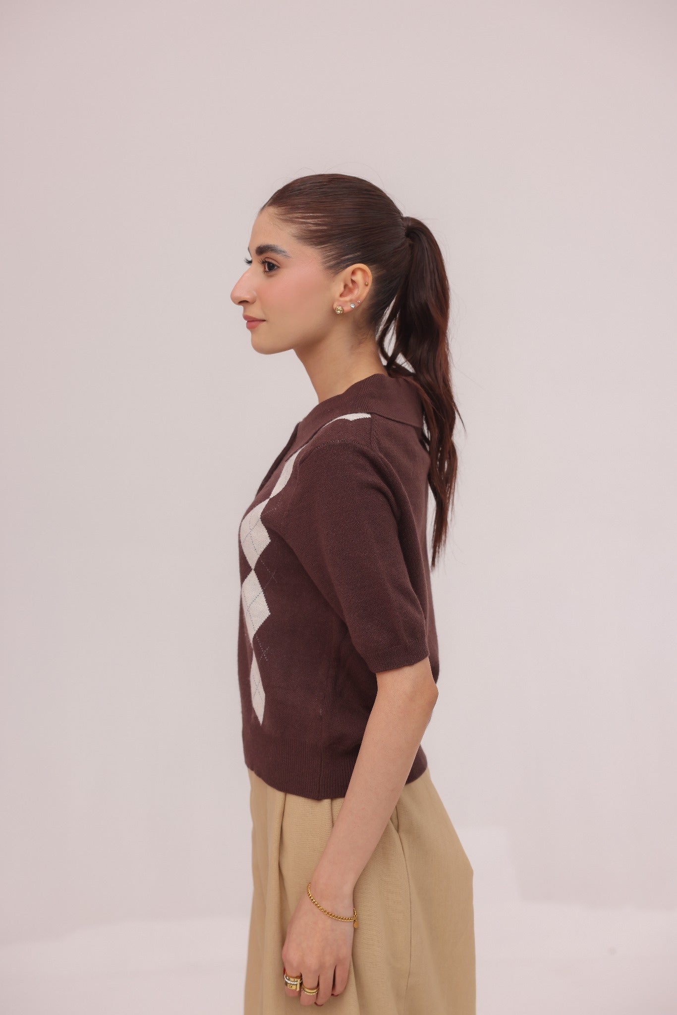 Argyle Classic Knit Polo