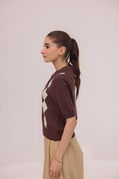 Argyle Classic Knit Polo
