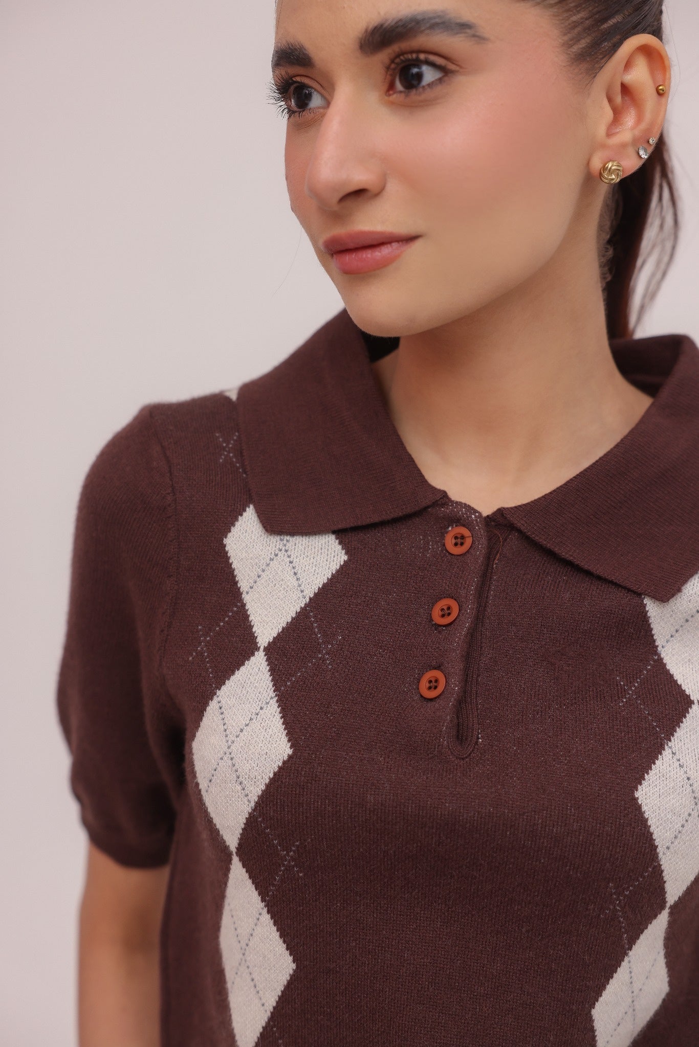 Argyle Classic Knit Polo