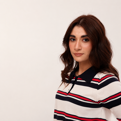 Nautica Stripe Knit Top