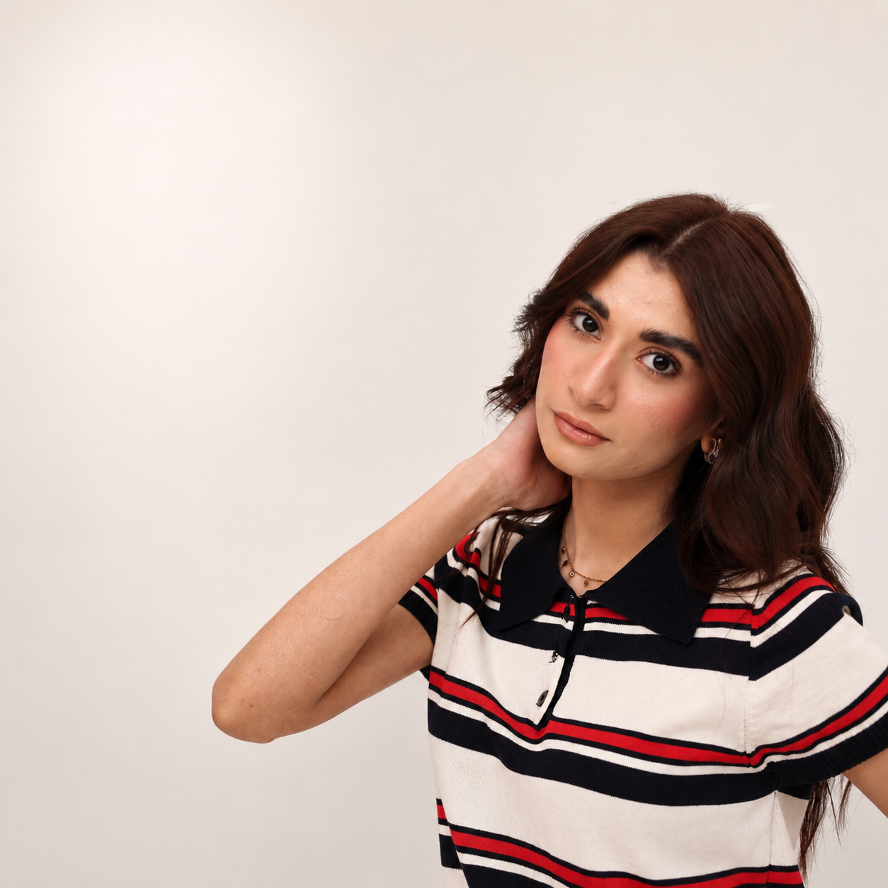 Nautica Stripe Knit Top