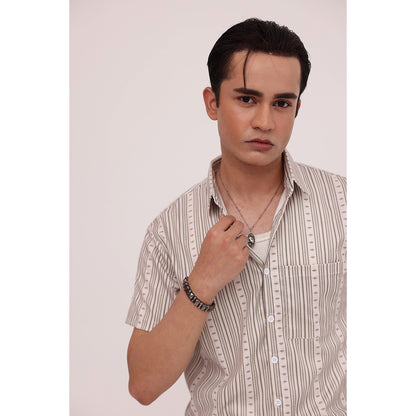 Sandstone Stripe Casual Shirt