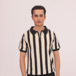 Orre Monaco Stripe Zip Polo