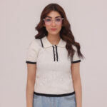 Orre Luna Ribbed Knit Polo