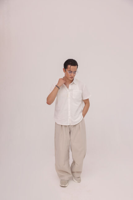 Stone Relaxed Cargo Pants
